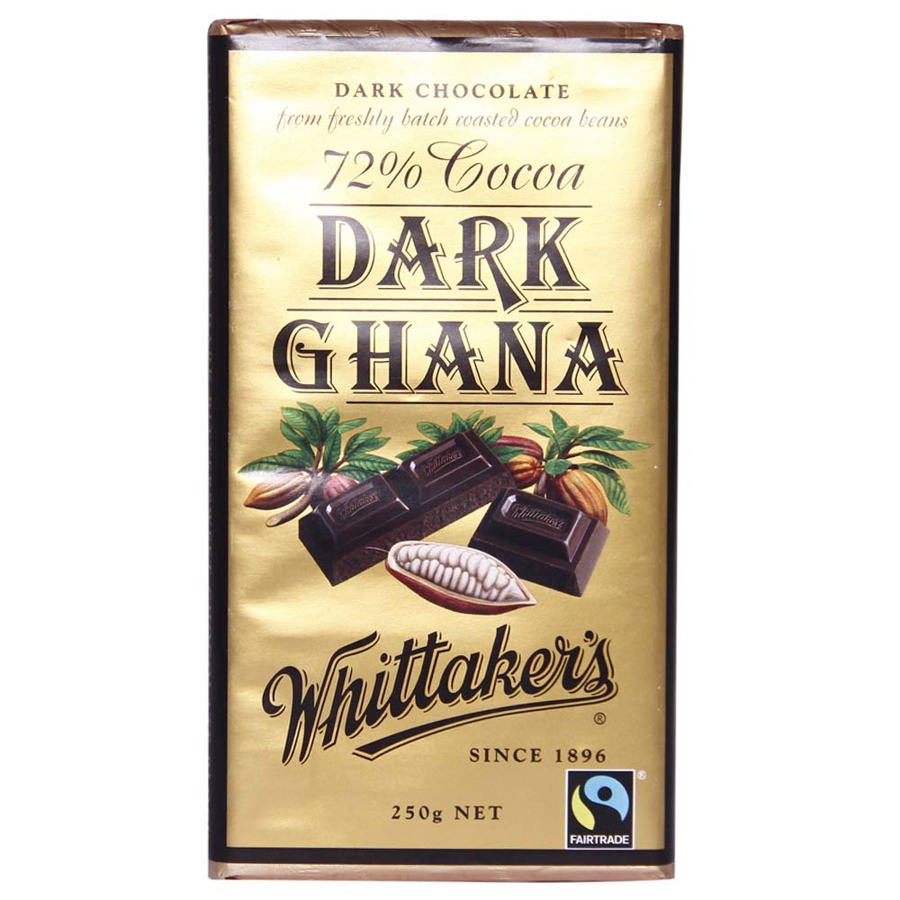 Dark Ghana Chocolate Block Whittakers 4567