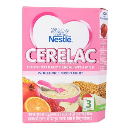 Cerelac Wheat Rice Mixed Fruit Nestle Naturesbasket Co In