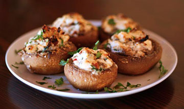 Delicious Stuffed Mushrooms with Ricotta