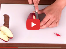 How to make an Apple Garnish