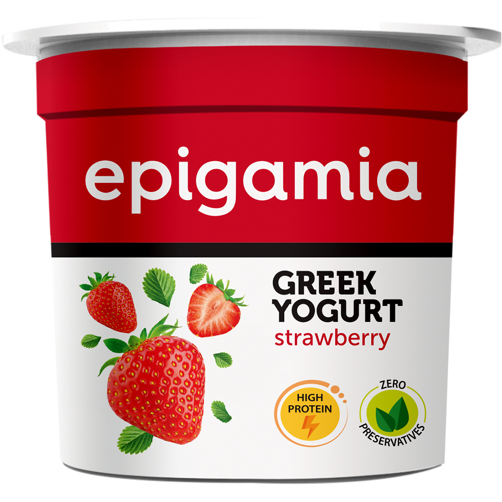 Strawberry Greek Yoghurt Buy Strawberry Greek Yoghurt Online of Best