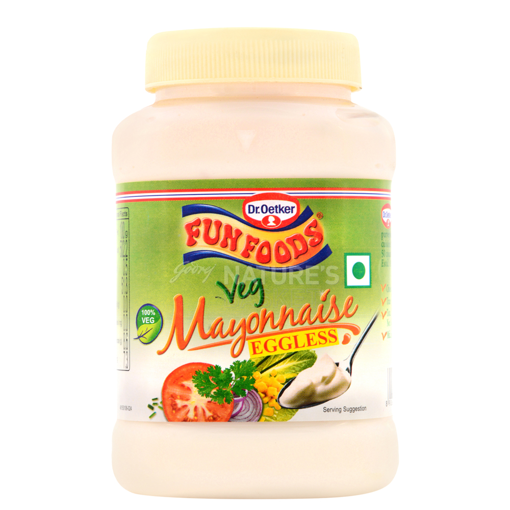 Veg Mayonnaise EgglessFunfoods naturesbasket.co.in