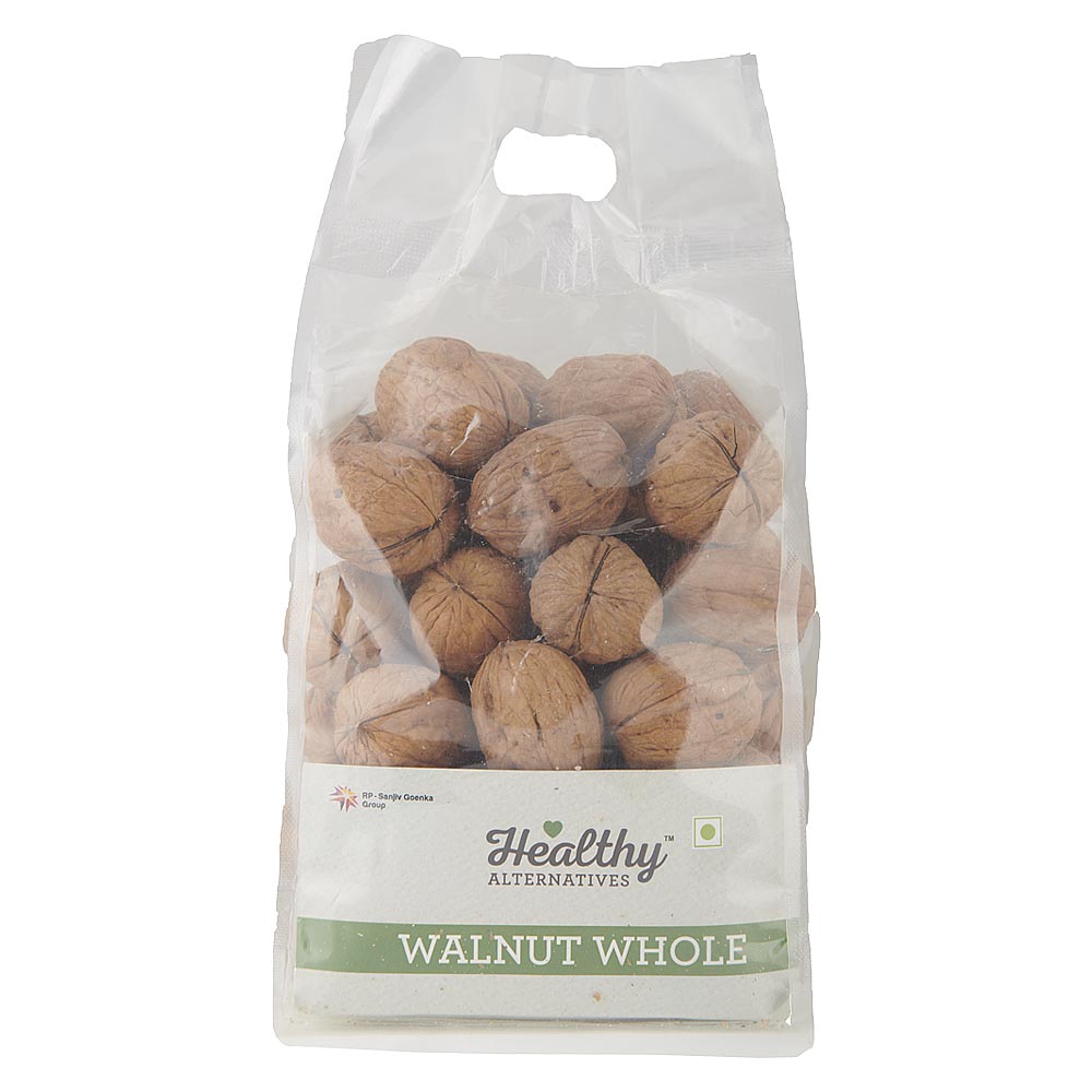 Buy Healthy Alternatives Walnut Whole, 500g Pouch Online at Natures Basket