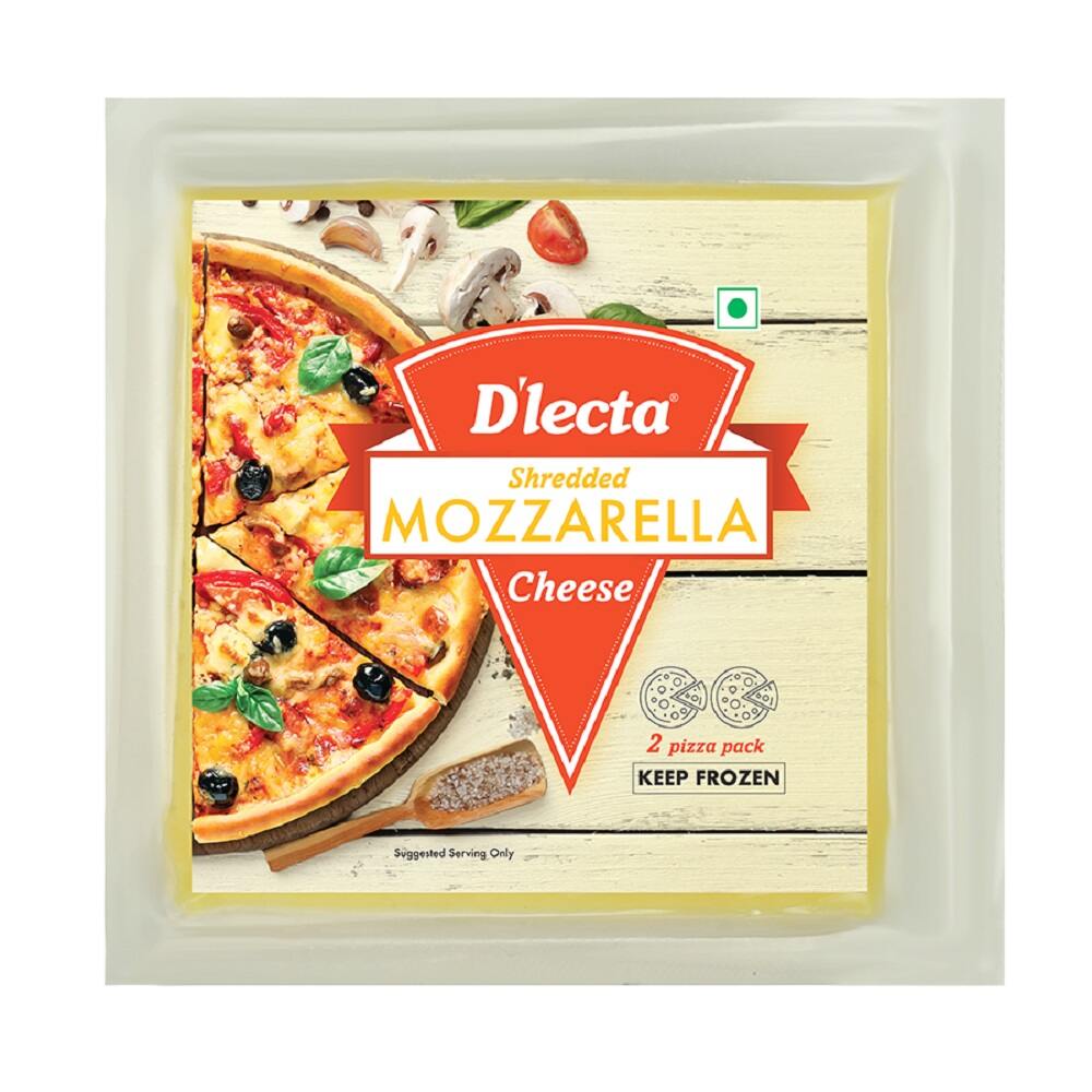 Buy Dlecta Shredded Mozzarella Cheese, 140g Online at Natures Basket