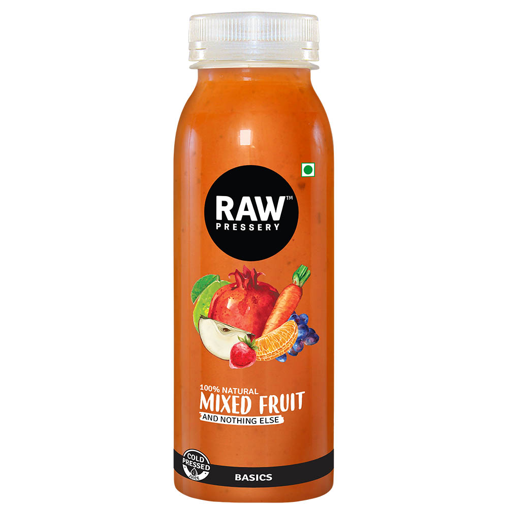 Buy Raw Pressery Mixed Fruit Juice 200ml Bottle Online At Natures Basket 