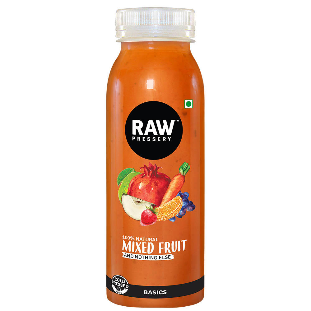 Buy Raw Pressery Mixed Fruit Juice, 200ml Bottle Online At Natures Basket