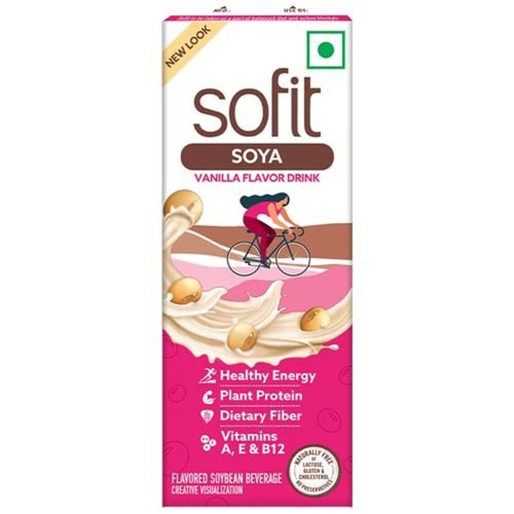 Buy Sofit Vanilla Soya Milk, 200ml Tetra Pack Online at Natures Basket