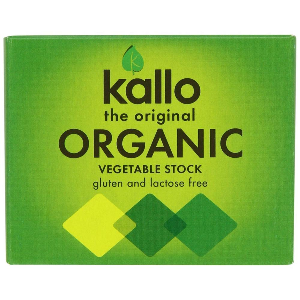 Buy Kallo Vegetable Stock Cubes, 66g Box Online at Natures Basket