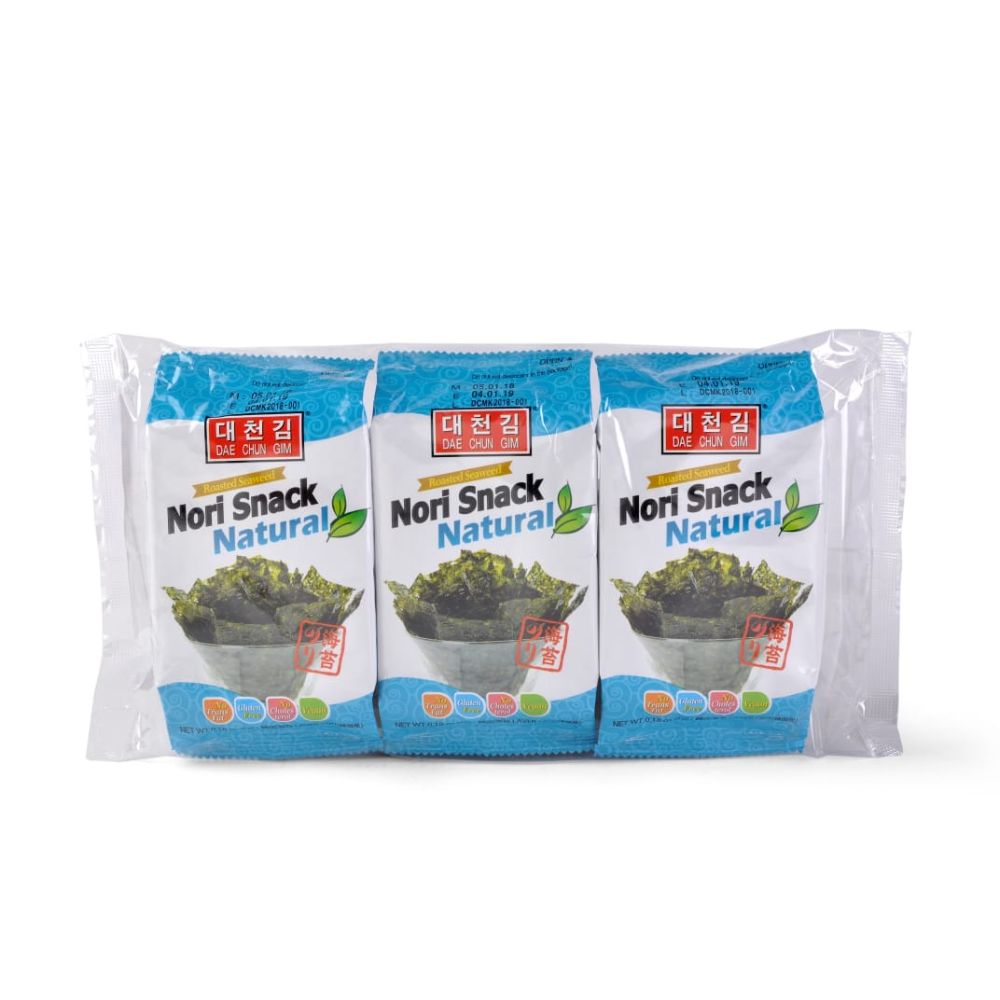 Nori Snk Ntrl Rstd Seaweed 15G naturesbasket.co.in