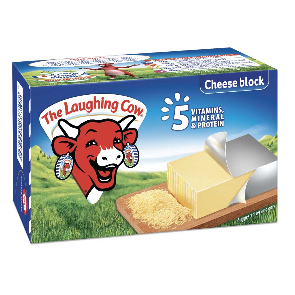 Buy The Laughing Cow Cheese Block, 200g Online at Natures Basket