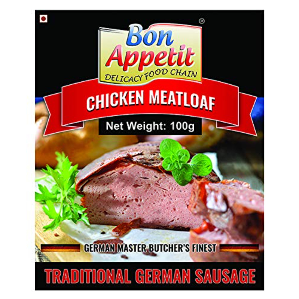 Buy Bon Appetit Chicken Meat Loaf, 100g Packet Online at Natures Basket