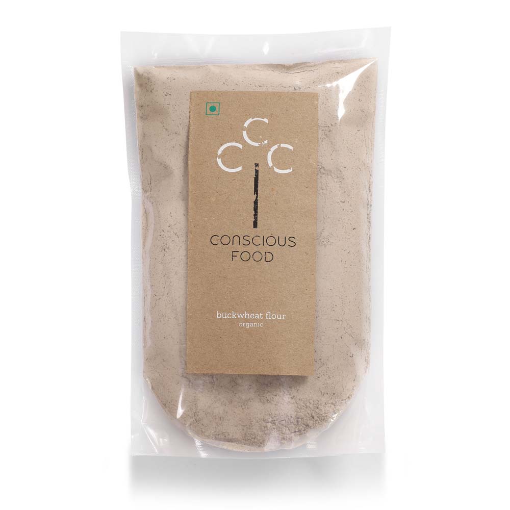 Buy Conscious Food Organic Buckwheat Flour, 500g Online at Natures Basket