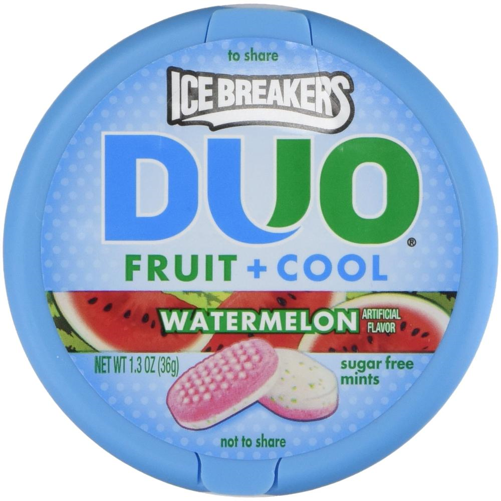Buy Ice Breakers Duo Watermelon, 408g ?Tin Online at Natures Basket
