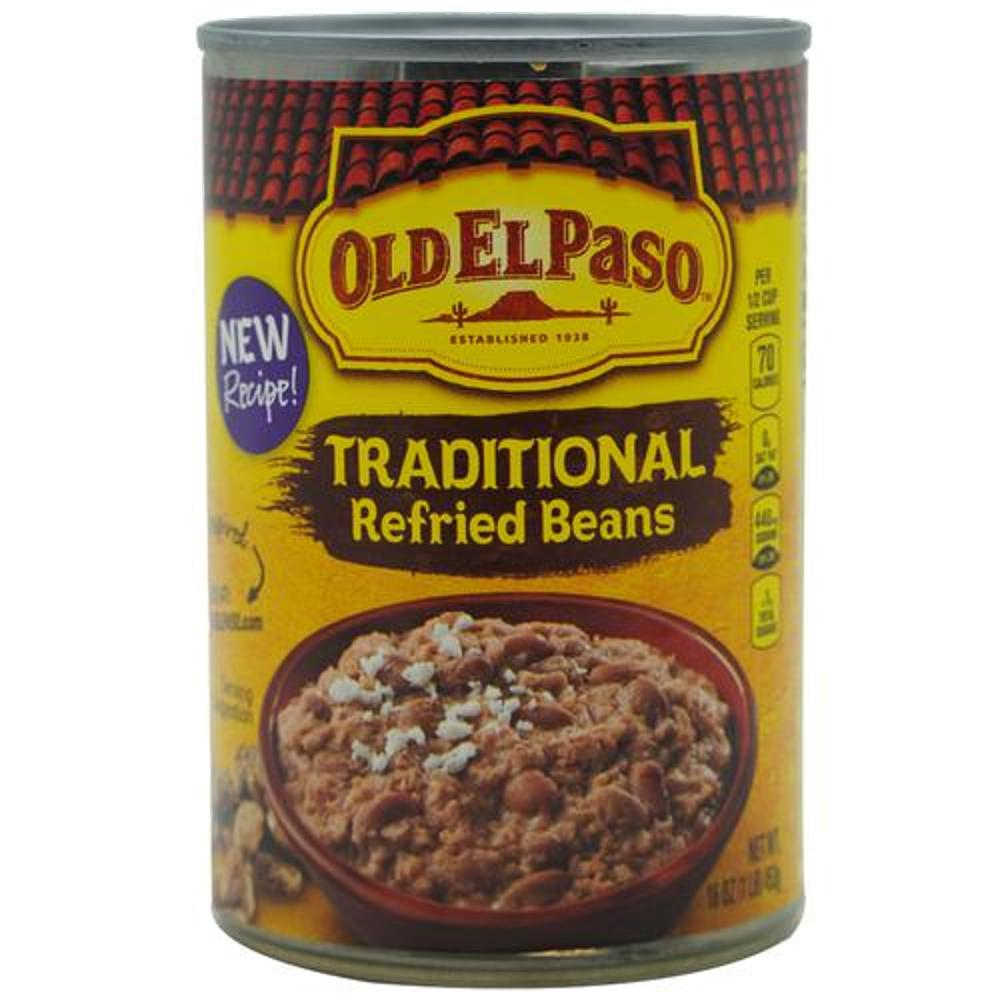 Buy Old El Paso Mexican Refried Beans, 453g Can Online at Natures Basket