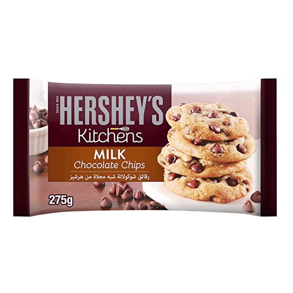 Buy Hersheys Kitchens Milk Chocolate Chips 200g Pouch Online At   1404497 1 