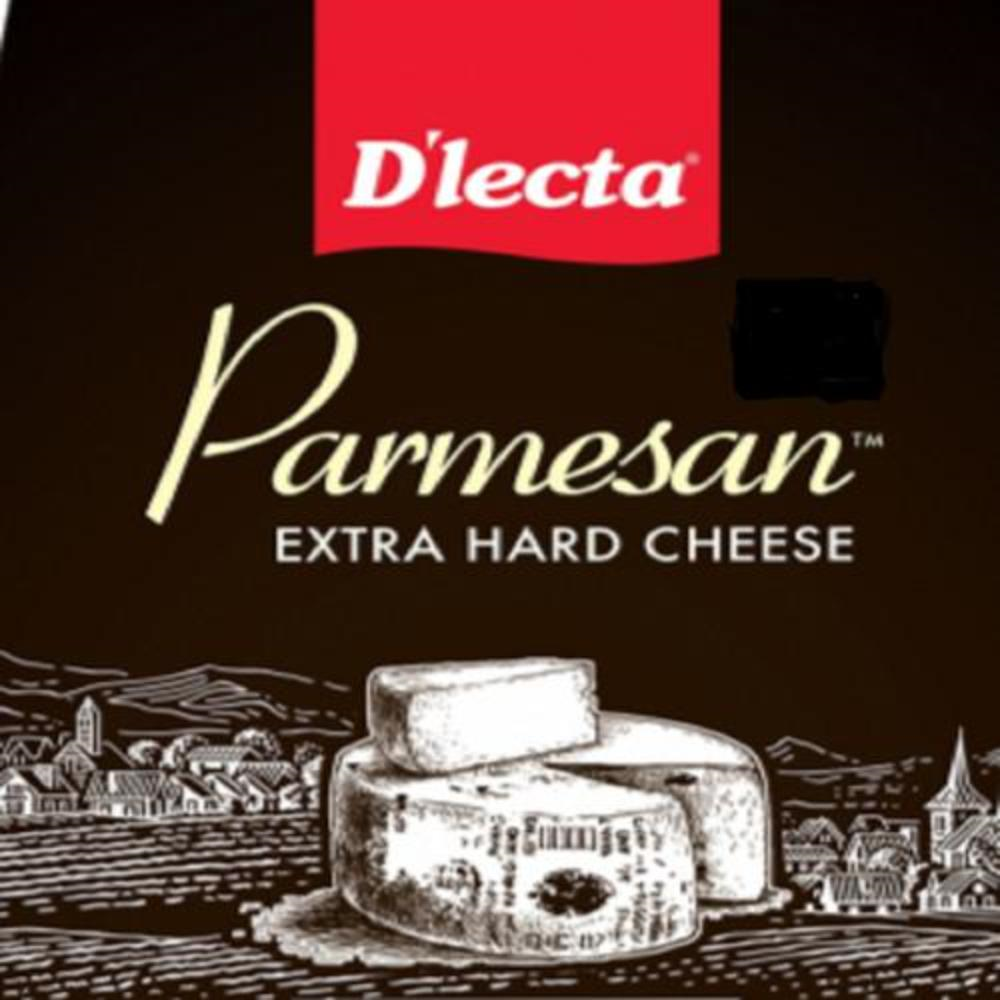 Buy Dlecta Parmesan Extra Hard Cheese Block, 100g Pouch Online at