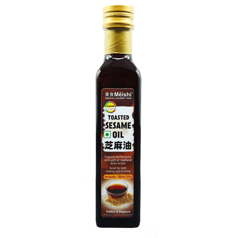 Buy Meishi Toasted Sesame Seed Oil, 250ml Bottle Online at Natures Basket
