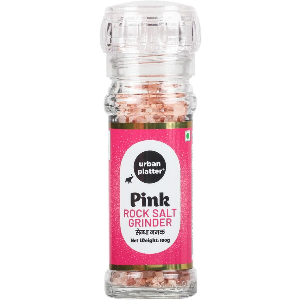 Buy Urban Platter Pink Rock Salt Grinder, 100g Bottle Online at Natures