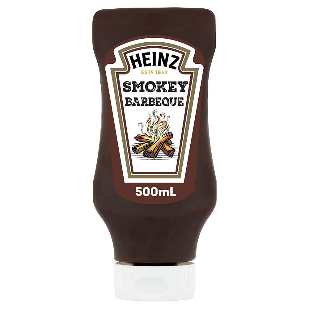 Buy Heinz Smokey Barbeque The Finest Smoked Hickory Flavour Sauce And Marinade 500ml Bottle