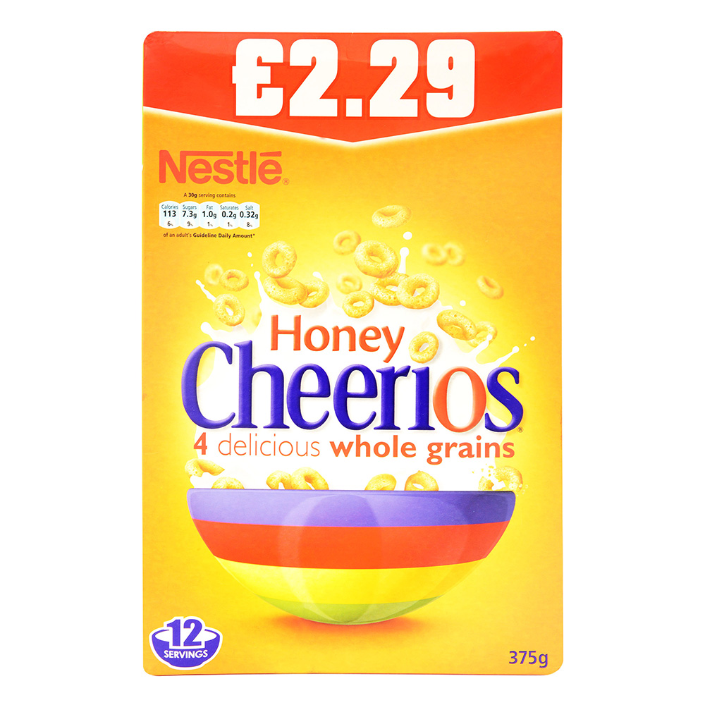 Buy Nestle Cheerios Cereals Regular, 375g Box Online at Natures Basket
