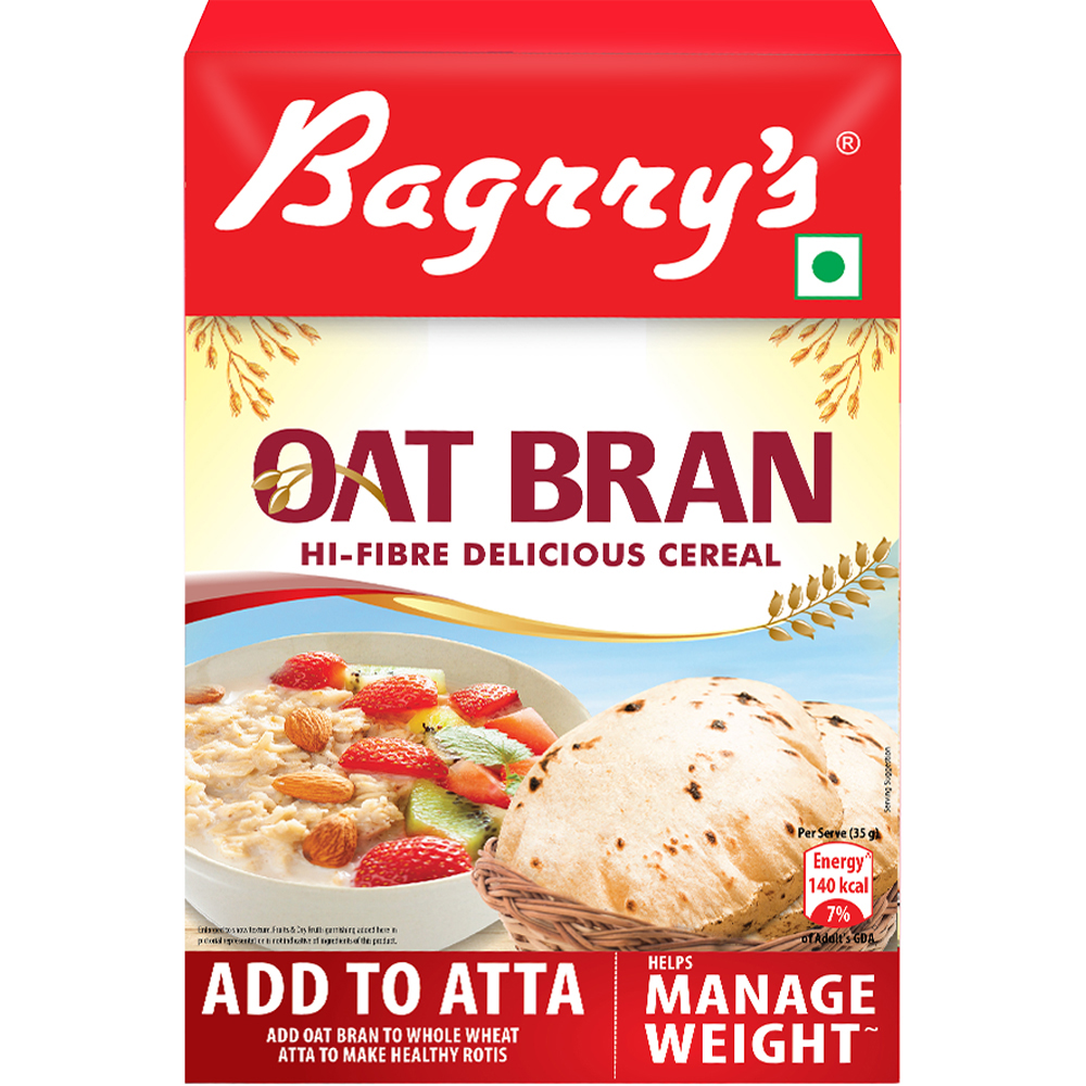 Buy Bagrrys Oat Bran, 200g Box Online at Natures Basket