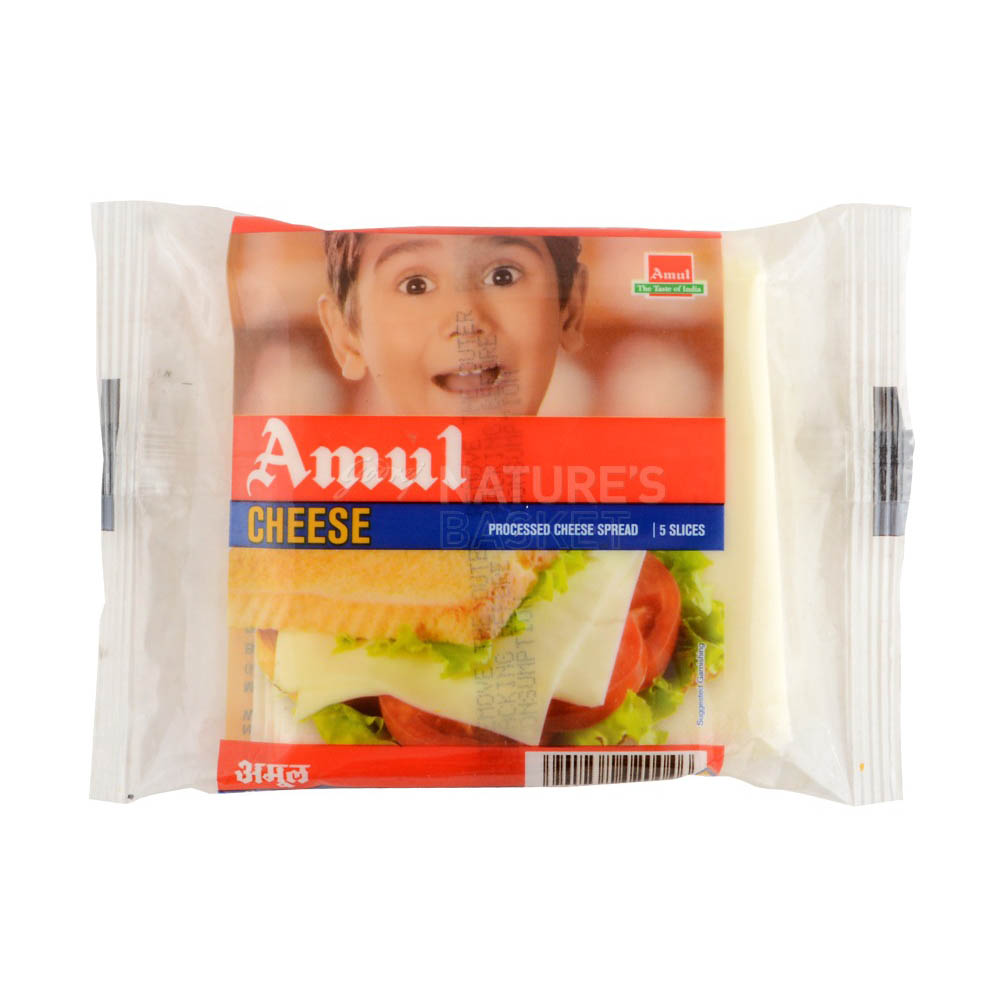 Amul Cheese Slices Buy Cheese Slices Online 100 Gm At Best Price In India Godrej Nature S Basket