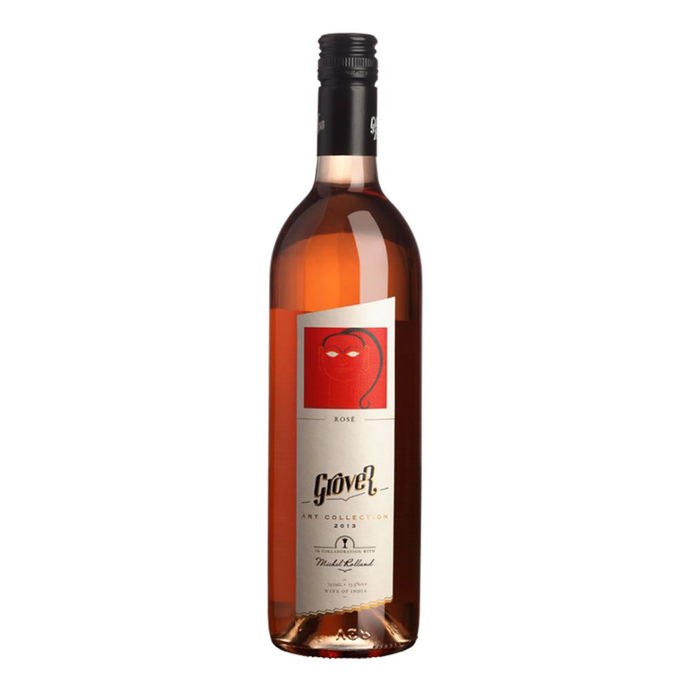 Buy Grover Rose Art Collection Rose Wine, 750ml Bottle Online at