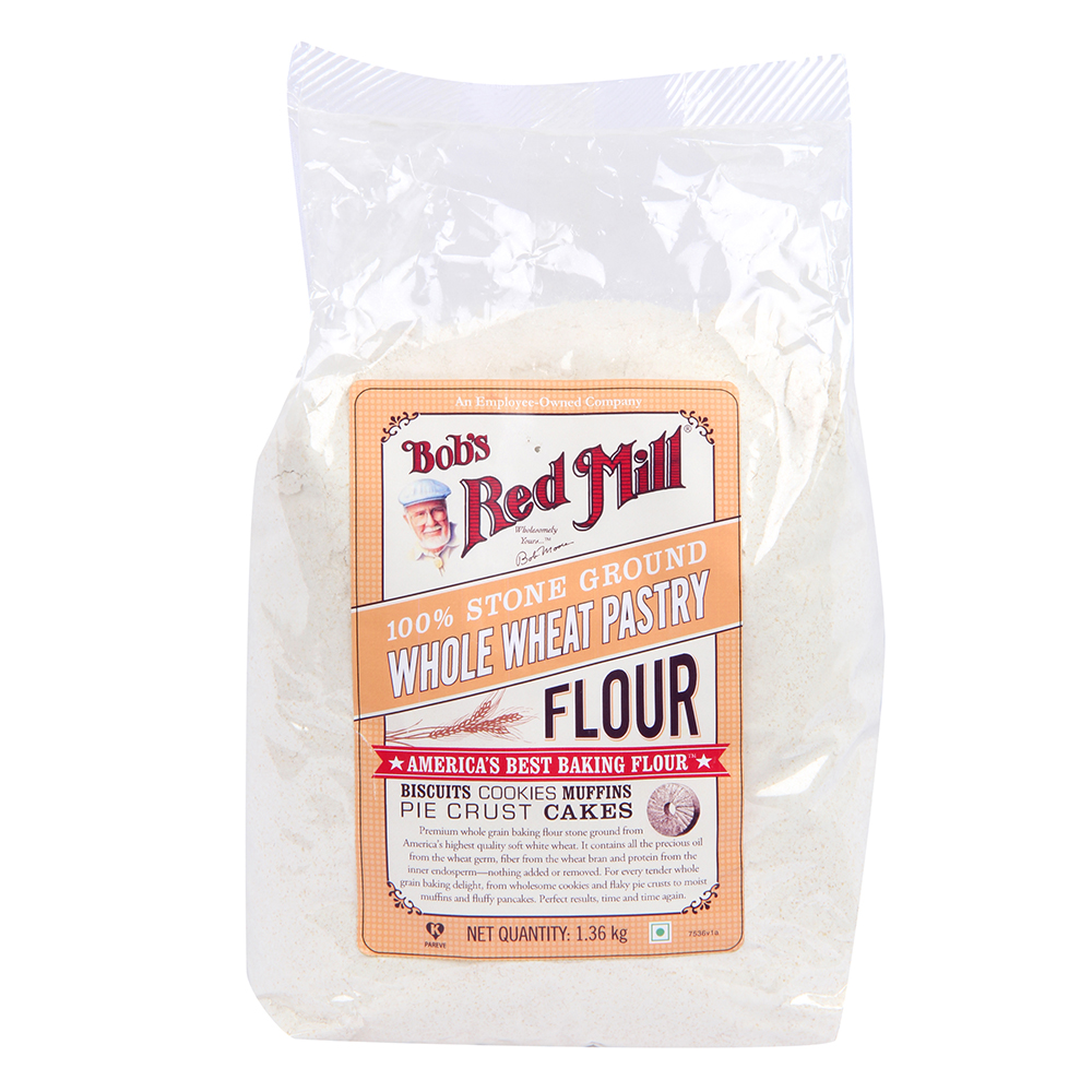 Buy BobS Red Mill Whole Wheat Pastry Flour, 2.26Kg Cup Online at ...