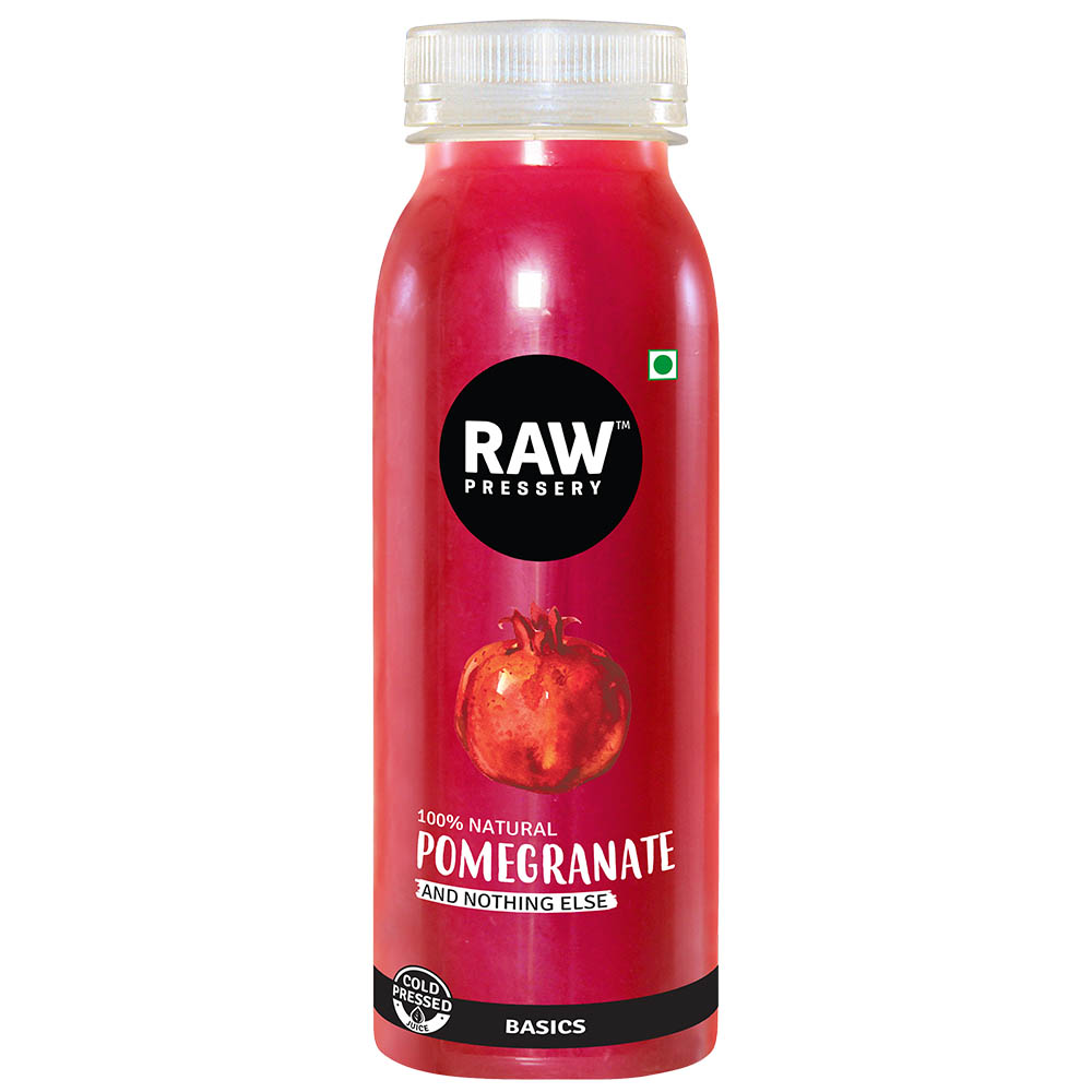 Cold Pressed Juice Pomegranate Raw Pressery. Buy Snacks & Beverages