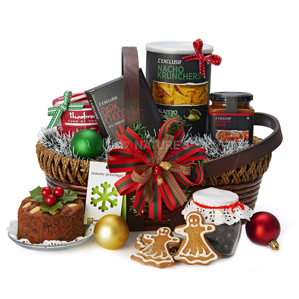 Christmas Gift Hampers Buy Festive Goodies (Medium) Hamper Online at