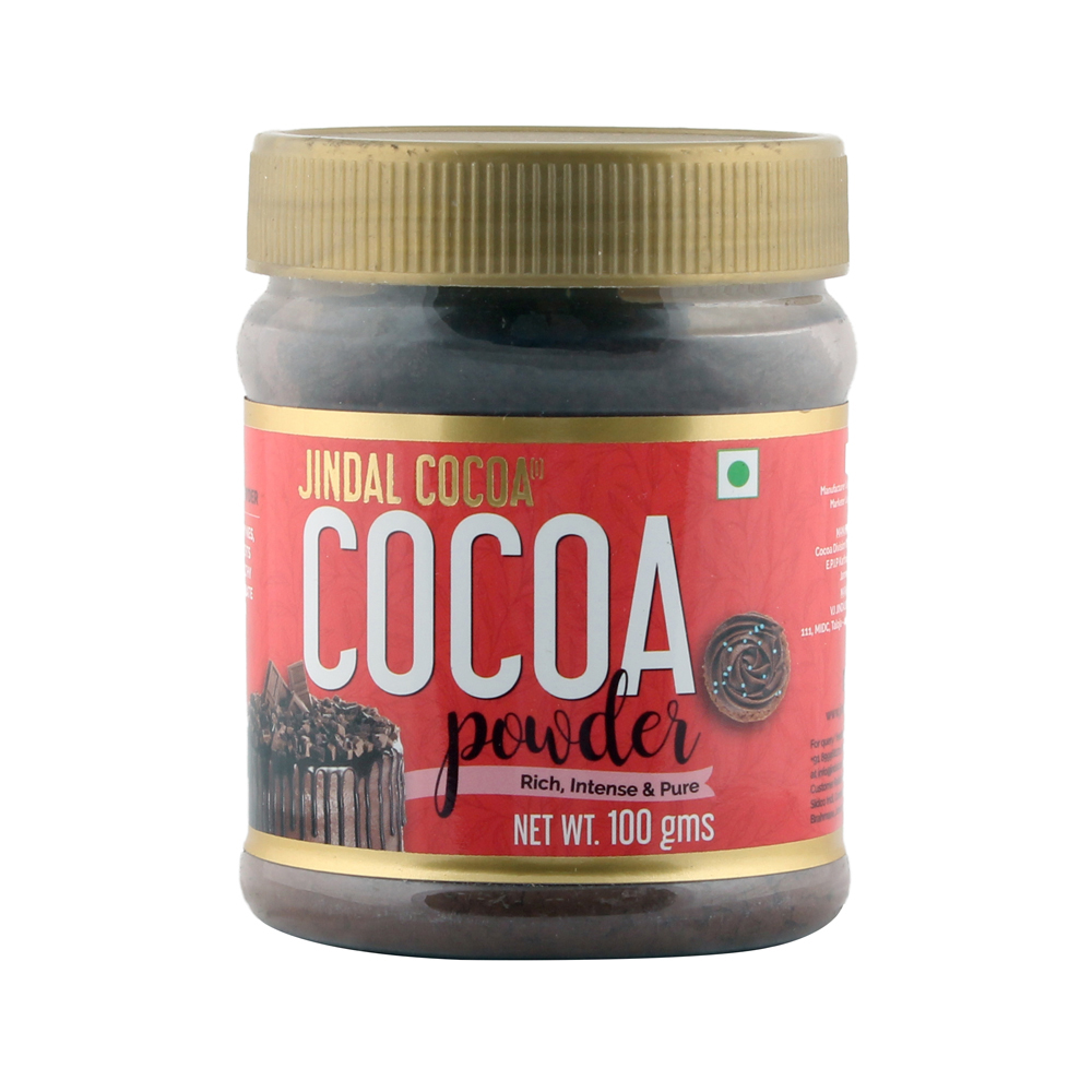 Buy Jindal Cocoa Powder, 100g Jar Online at Natures Basket