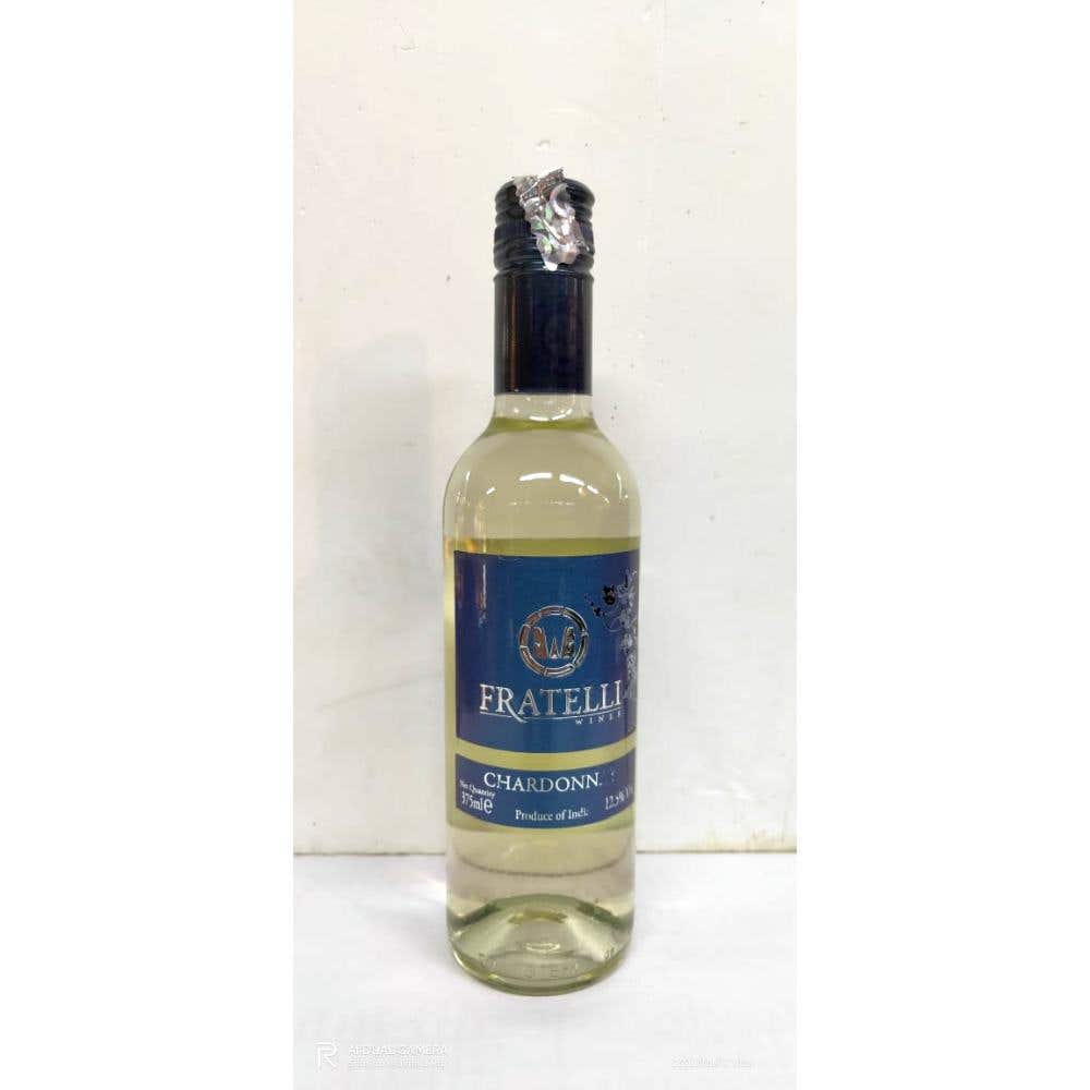 Buy Fratelli Chardonnay White Wine, 375 ml Bottle Online at Natures Basket