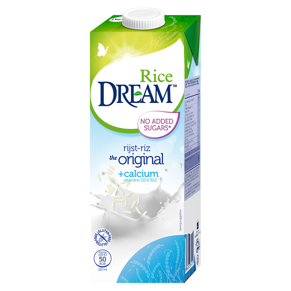 Buy Rice Dream Original Organic Rice Milk, 1L Tetra Pack Online at