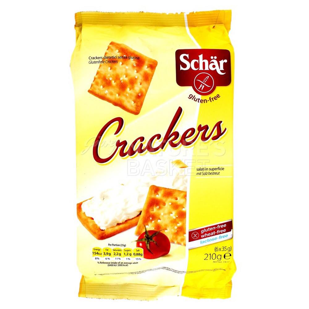 Dr. Schar Gluten Free Crackers 210G | Naturesbasket.co.in