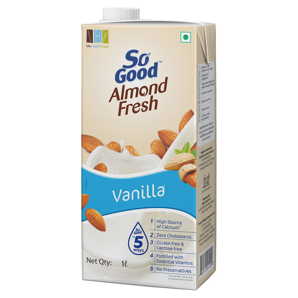 Staeta Almond Milk - Buy Almond Fresh Vanilla Online at Best Price in ...