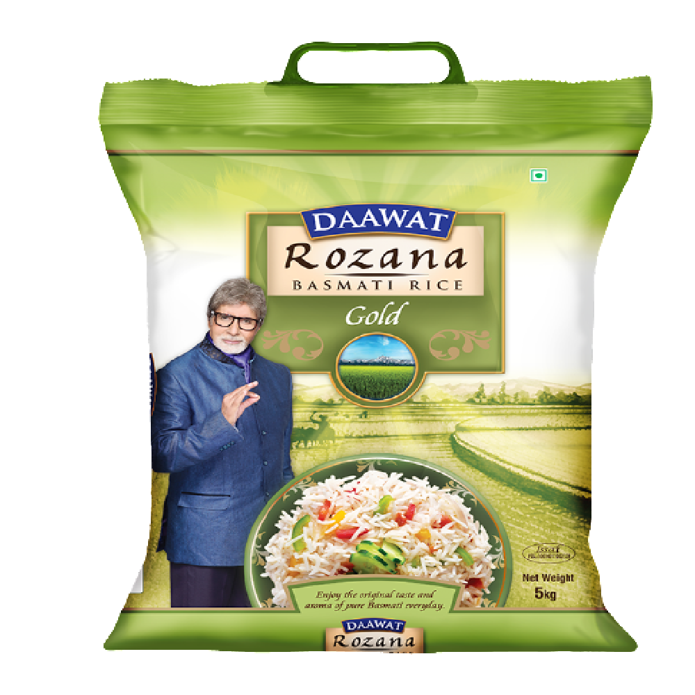 Rozana Gold Basmati Rice Daawat. Buy Indian Grocery & more Godrej