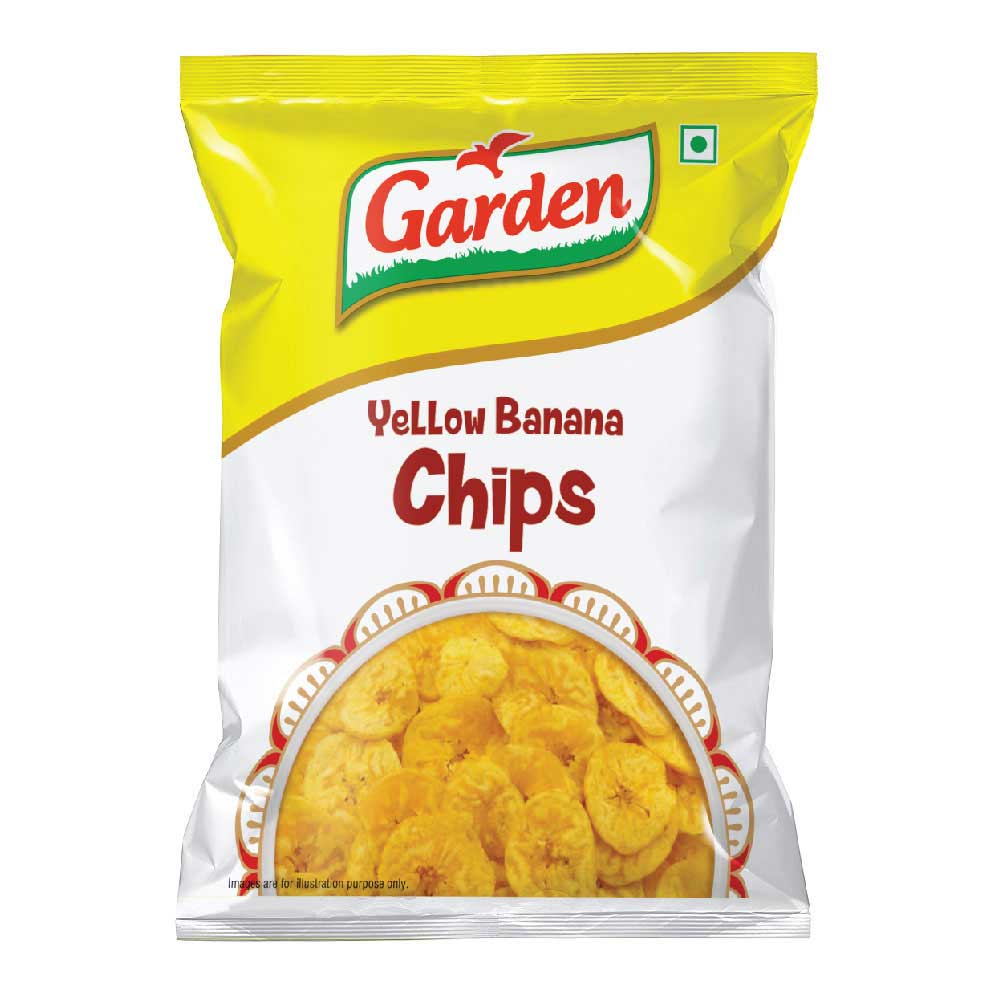 Buy Garden Yellow Banana Chips, 90g Pouch Online at Natures Basket