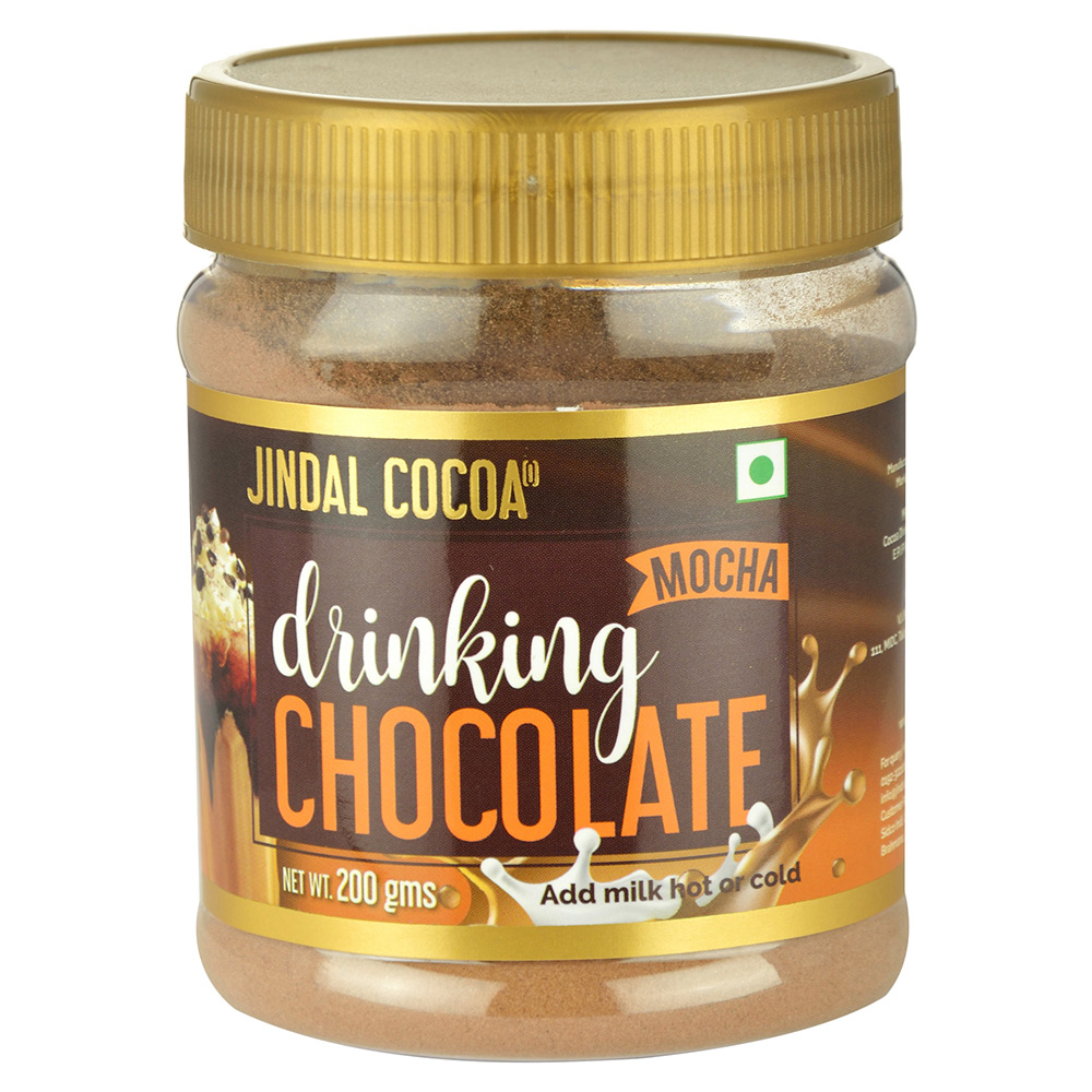 Buy Jindal Cocoa Drinking Chocolate Mocha,200g Jar Online at Natures Basket