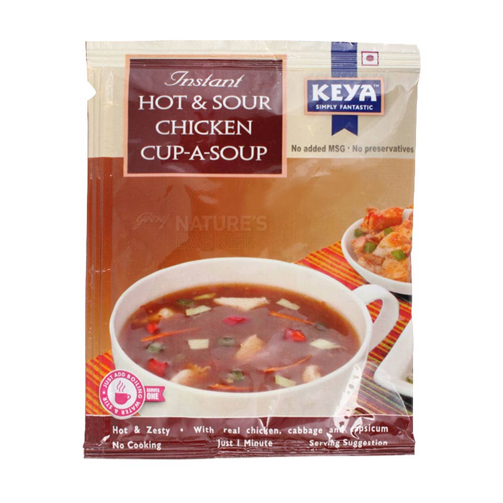 Instant Hot & Sour Chicken Cup A Soup Keya naturesbasket.co.in