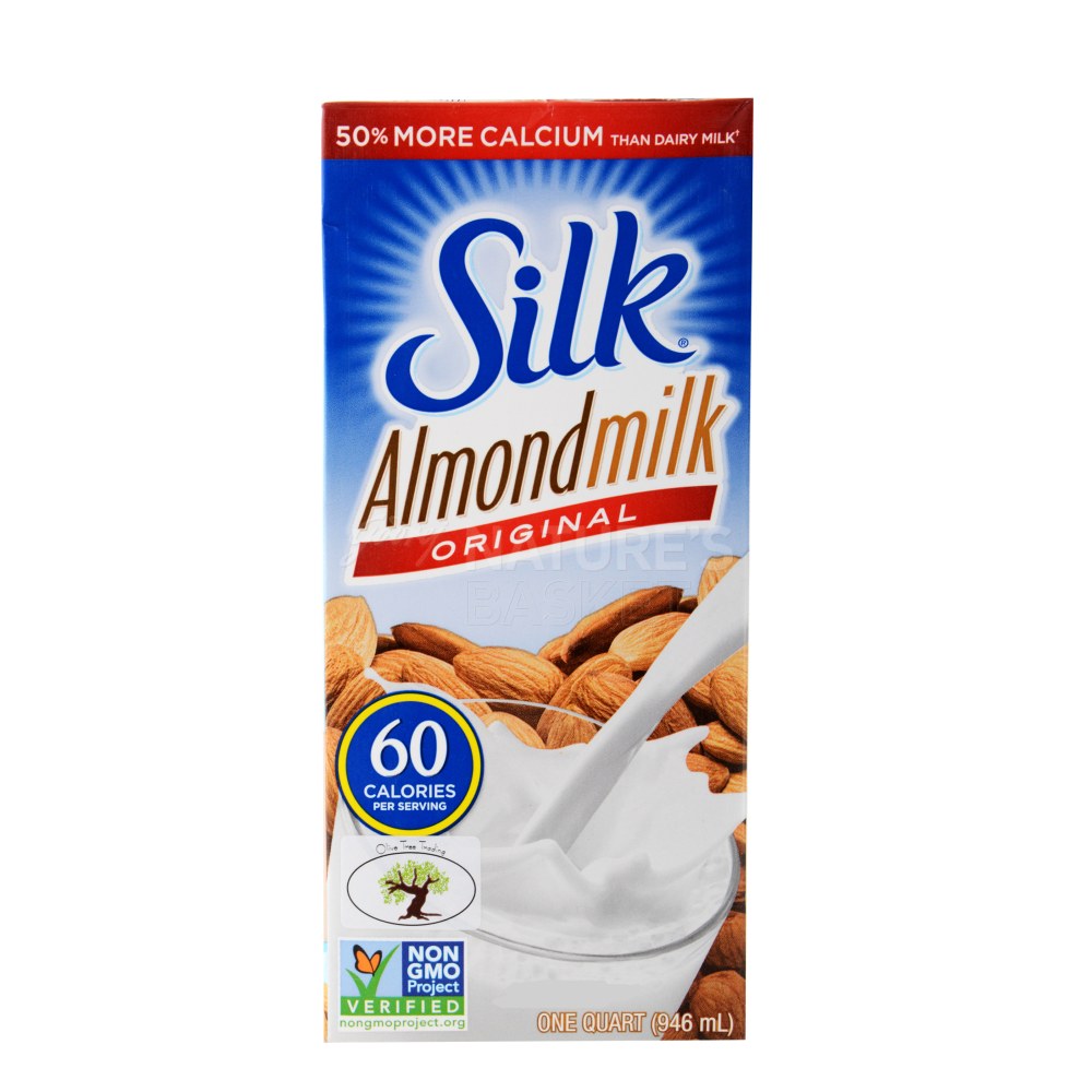 Buy Silk Almond Original Soymilk, 946ml Tetra Pack Online at Natures Basket