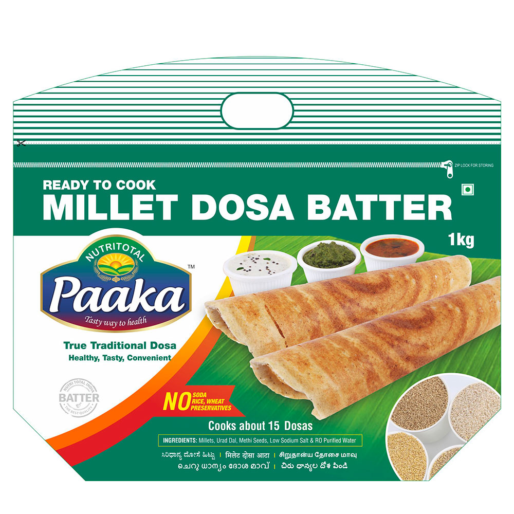 Millet Dosa Batter Paaka. Buy Instant Meals & Aids & more Godrej