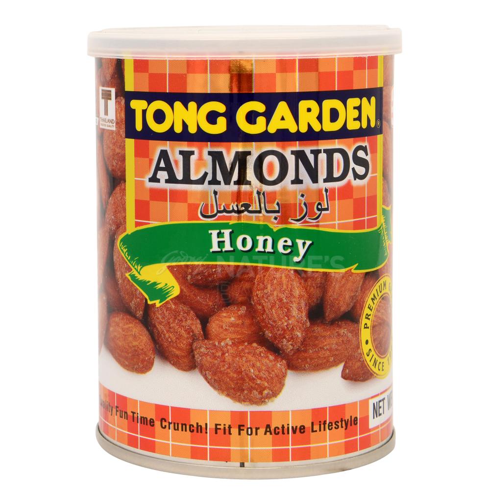 Buy Tong Garden Roasted Almond, 140g ?Tin Online at Natures Basket