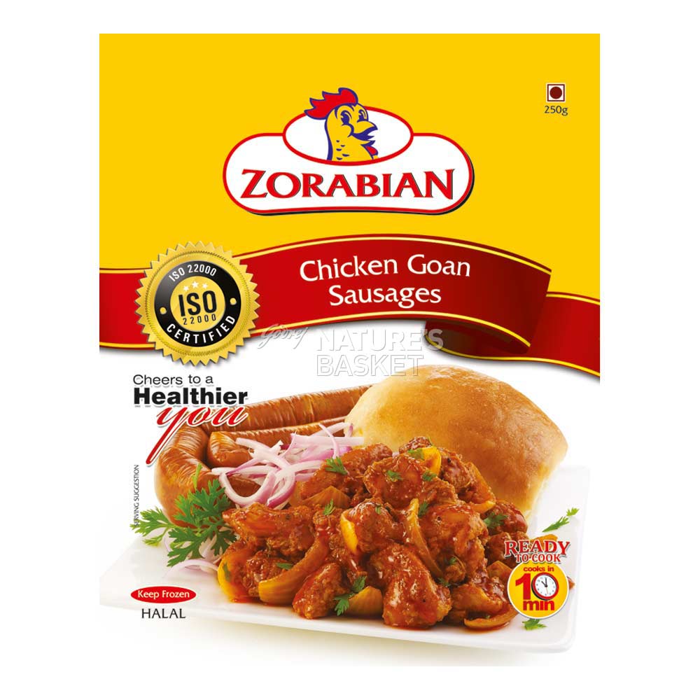Buy Chicken Goan Sausages Online of Best Quality in India Godrej