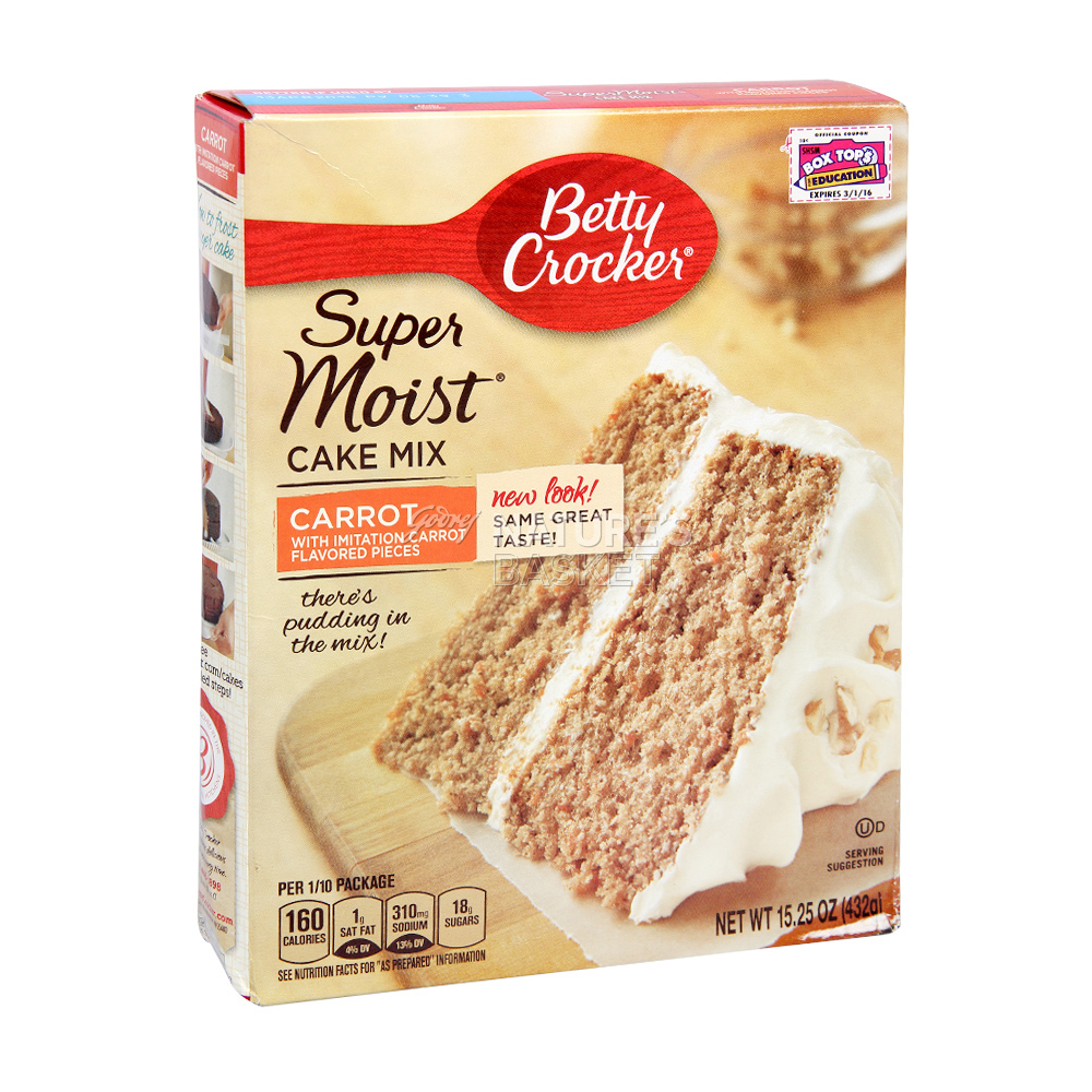 BETTY CROCKER CARROT CAKE MIX 432G | naturesbasket.co.in