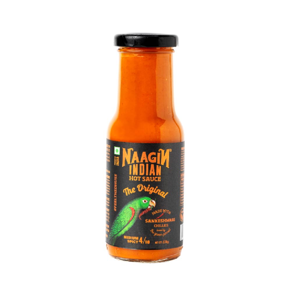 Buy Naagin Original Indian Hot Sauce, 230g Bottle Online at Natures Basket