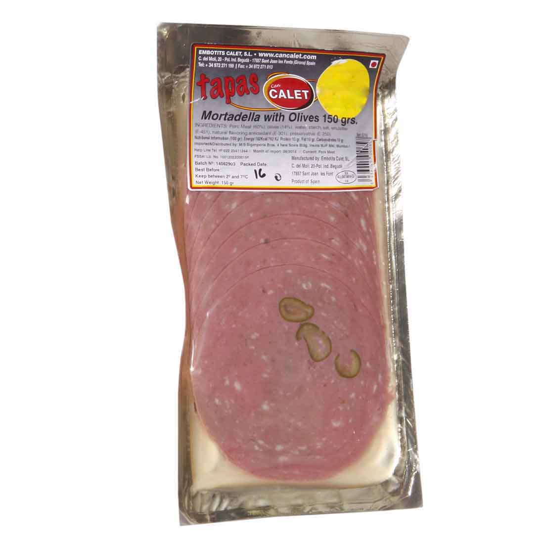 Sicilian Mortadella w/ Olives Can Calet. Buy Delicatessen & Cheese