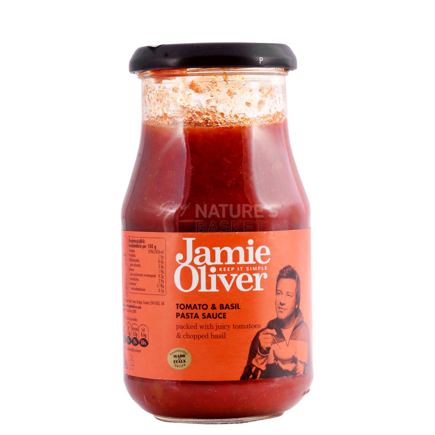 Tomato & Basil Pasta Sauce - Jamie Oliver 