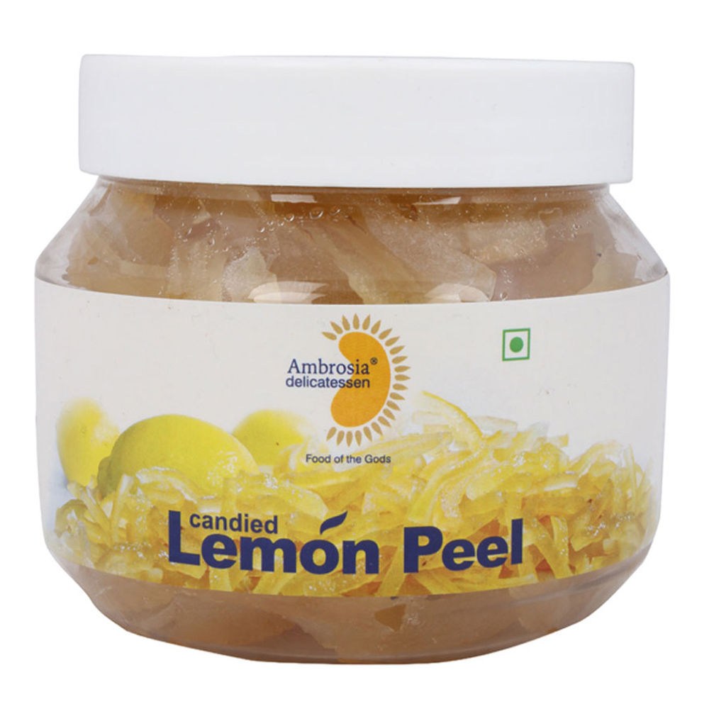 Buy Candied Lemon Peel Online of Best Quality in India Godrej Nature