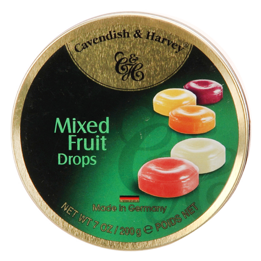 Cavandish & Harvey Mixed Fruit Drops 200G Can naturesbasket.co.in