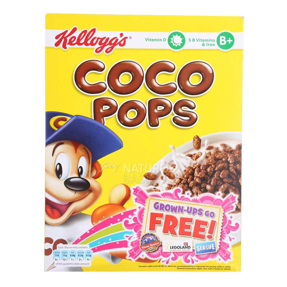 Buy Kelloggs Coco Pops, 295g Carton Online at Natures Basket